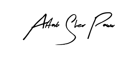 If you are searching for the best signature style for your name Aftab Sher Paww, here we have designed multiple signature styles using Arty Signature. Aftab Sher Paww signature style 8 images and pictures png