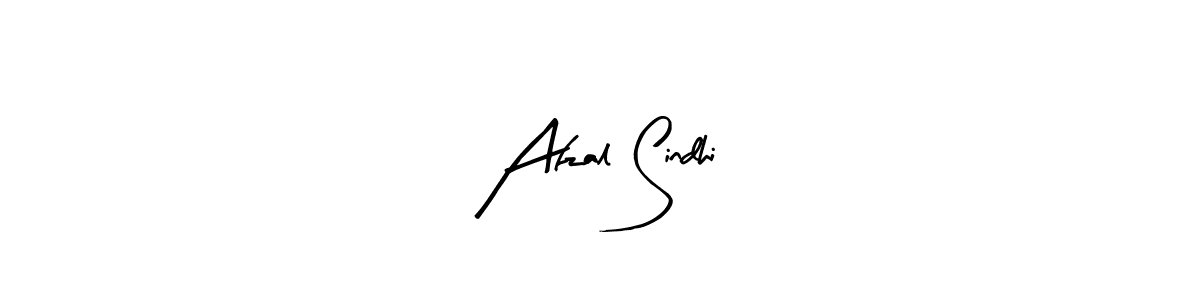 Make a beautiful signature design for name Afzal Sindhi. With this signature (Arty Signature) style, you can create a handwritten signature for free. Afzal Sindhi signature style 8 images and pictures png