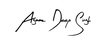 The Arty Signature font transforms the name Agaaz Deep Singh into an executive sign with sharp precision and distinguished character. Agaaz Deep Singh signature style 8 images and pictures png