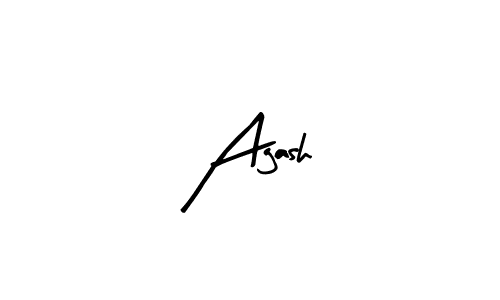 Agash stylish signature style. Best Handwritten Sign (Arty Signature) for my name. Handwritten Signature Collection Ideas for my name Agash. Agash signature style 8 images and pictures png