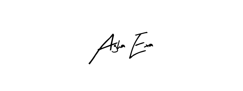 You can use this online signature creator to create a handwritten signature for the name Agha Exa. This is the best online autograph maker. Agha Exa signature style 8 images and pictures png