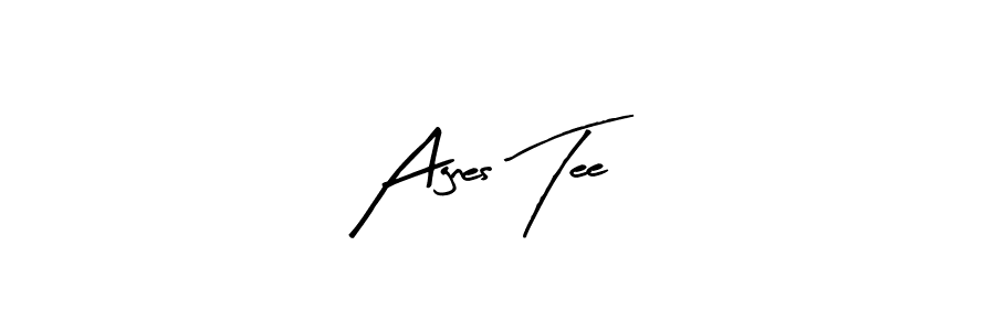 Design your own signature with our free online signature maker. With this signature software, you can create a handwritten (Arty Signature) signature for name Agnes Tee. Agnes Tee signature style 8 images and pictures png