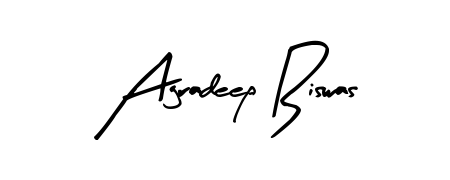 Create an unforgettable impression when signing with Agradeep Biswas name styled in Arty Signature typography. 100% free online generator. Agradeep Biswas signature style 8 images and pictures png