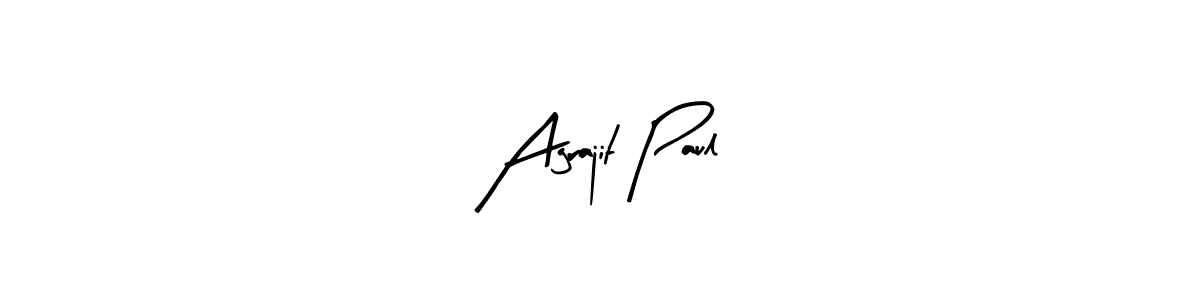 It looks lik you need a new signature style for name Agrajit Paul. Design unique handwritten (Arty Signature) signature with our free signature maker in just a few clicks. Agrajit Paul signature style 8 images and pictures png