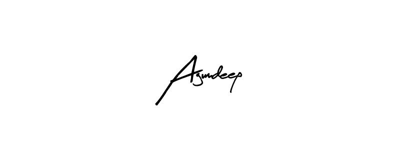 Agumdeep stylish signature style. Best Handwritten Sign (Arty Signature) for my name. Handwritten Signature Collection Ideas for my name Agumdeep. Agumdeep signature style 8 images and pictures png