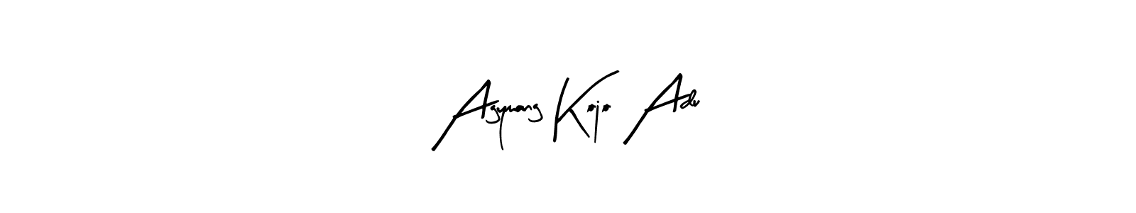 Here are the top 10 professional signature styles for the name Agymang Kojo Adu. These are the best autograph styles you can use for your name. Agymang Kojo Adu signature style 8 images and pictures png