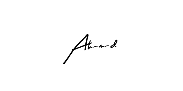 It looks lik you need a new signature style for name Ah-m-d. Design unique handwritten (Arty Signature) signature with our free signature maker in just a few clicks. Ah-m-d signature style 8 images and pictures png