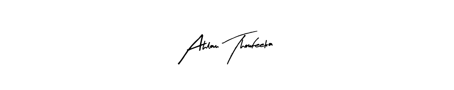 Best and Professional Signature Style for Ahlam Thowfeeka. Arty Signature Best Signature Style Collection. Ahlam Thowfeeka signature style 8 images and pictures png