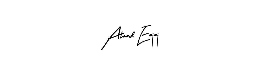 Create a beautiful signature design for name Ahmad Eajaj. With this signature (Arty Signature) fonts, you can make a handwritten signature for free. Ahmad Eajaj signature style 8 images and pictures png