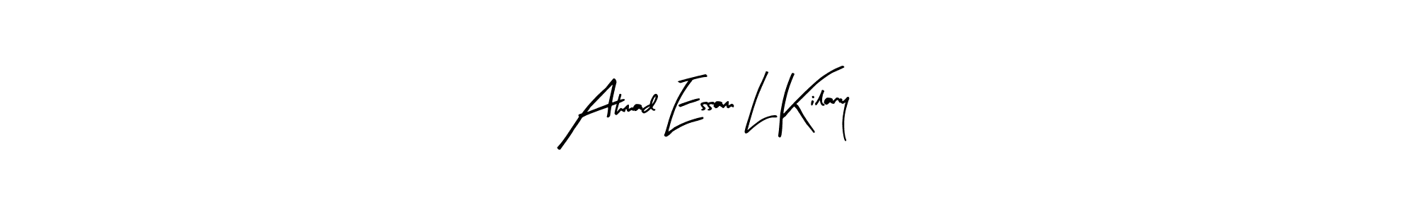 Ahmad Essam L Kilany stylish signature style. Best Handwritten Sign (Arty Signature) for my name. Handwritten Signature Collection Ideas for my name Ahmad Essam L Kilany. Ahmad Essam L Kilany signature style 8 images and pictures png