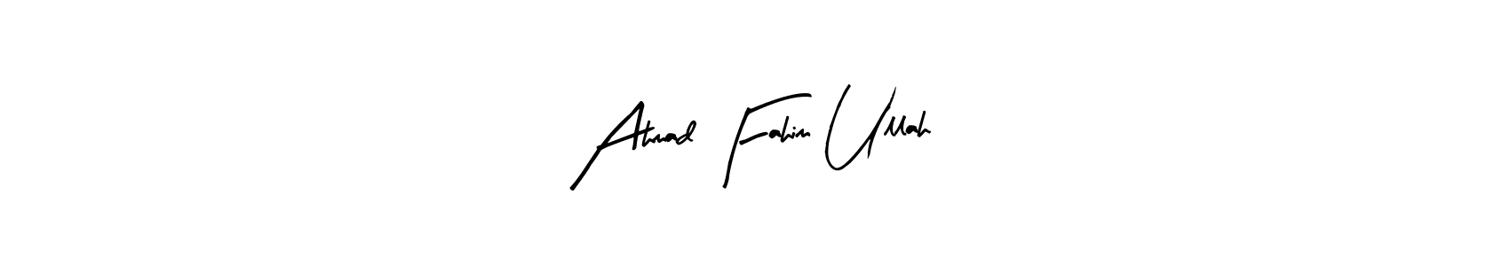 How to Draw Ahmad Fahim Ullah signature style? Arty Signature is a latest design signature styles for name Ahmad Fahim Ullah. Ahmad Fahim Ullah signature style 8 images and pictures png