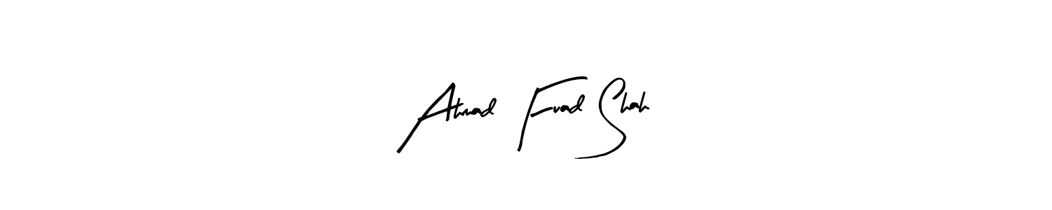 Once you've used our free online signature maker to create your best signature Arty Signature style, it's time to enjoy all of the benefits that Ahmad Fuad Shah name signing documents. Ahmad Fuad Shah signature style 8 images and pictures png