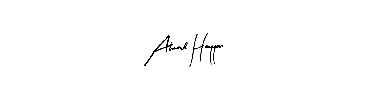 Make a beautiful signature design for name Ahmad Hayyan. Use this online signature maker to create a handwritten signature for free. Ahmad Hayyan signature style 8 images and pictures png