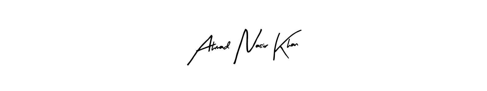 Make a short Ahmad Nasir Khan signature style. Manage your documents anywhere anytime using Arty Signature. Create and add eSignatures, submit forms, share and send files easily. Ahmad Nasir Khan signature style 8 images and pictures png