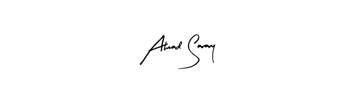 This is the best signature style for the Ahmad Sarary name. Also you like these signature font (Arty Signature). Mix name signature. Ahmad Sarary signature style 8 images and pictures png