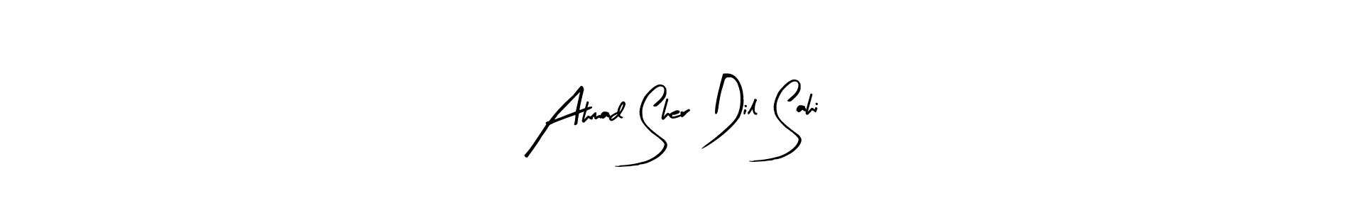 Check out images of Autograph of Ahmad Sher Dil Sahi name. Actor Ahmad Sher Dil Sahi Signature Style. Arty Signature is a professional sign style online. Ahmad Sher Dil Sahi signature style 8 images and pictures png