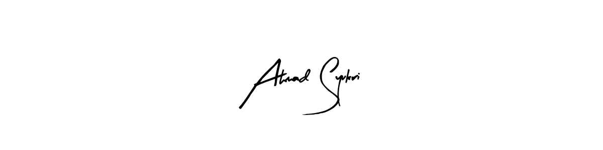 How to Draw Ahmad Syukri signature style? Arty Signature is a latest design signature styles for name Ahmad Syukri. Ahmad Syukri signature style 8 images and pictures png