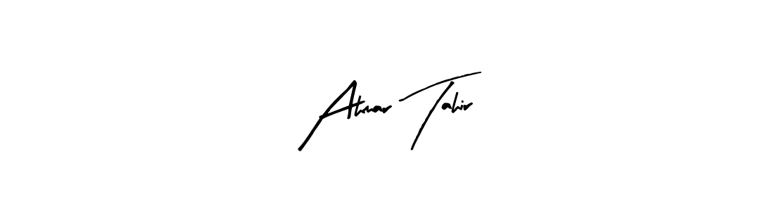 if you are searching for the best signature style for your name Ahmar Tahir. so please give up your signature search. here we have designed multiple signature styles  using Arty Signature. Ahmar Tahir signature style 8 images and pictures png