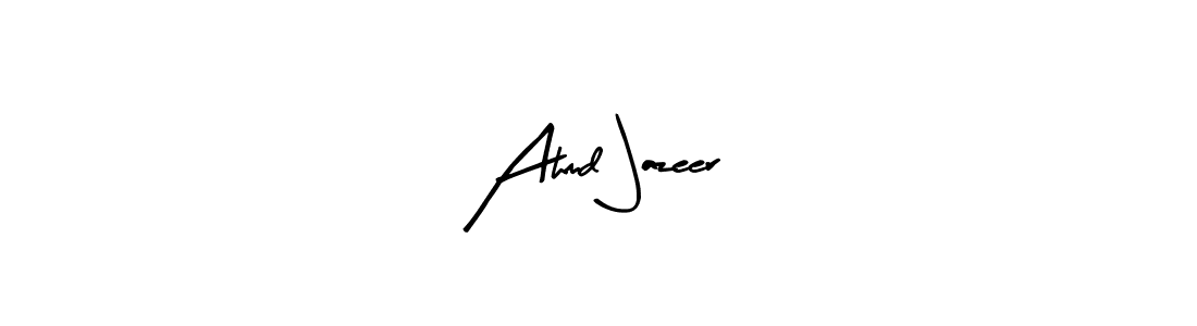 How to Draw Ahmd Jazeer signature style? Arty Signature is a latest design signature styles for name Ahmd Jazeer. Ahmd Jazeer signature style 8 images and pictures png