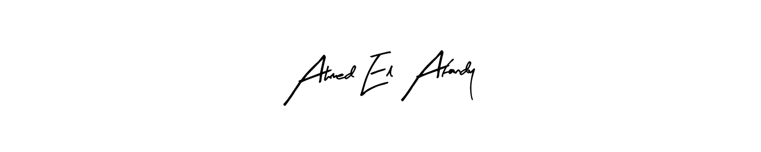 Use a signature maker to create a handwritten signature online. With this signature software, you can design (Arty Signature) your own signature for name Ahmed El Afandy. Ahmed El Afandy signature style 8 images and pictures png