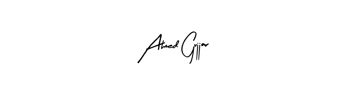 Make a short Ahmed Gujjar signature style. Manage your documents anywhere anytime using Arty Signature. Create and add eSignatures, submit forms, share and send files easily. Ahmed Gujjar signature style 8 images and pictures png