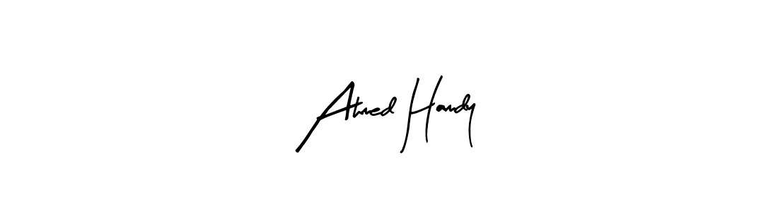 Ahmed Hamdy stylish signature style. Best Handwritten Sign (Arty Signature) for my name. Handwritten Signature Collection Ideas for my name Ahmed Hamdy. Ahmed Hamdy signature style 8 images and pictures png