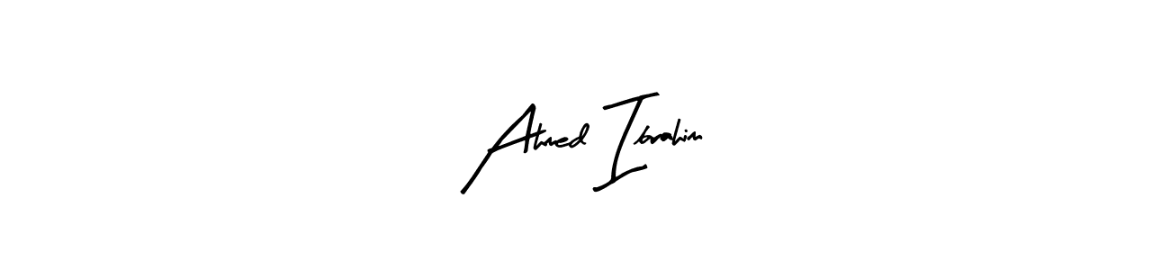 Create a beautiful signature design for name Ahmed Ibrahim. With this signature (Arty Signature) fonts, you can make a handwritten signature for free. Ahmed Ibrahim signature style 8 images and pictures png