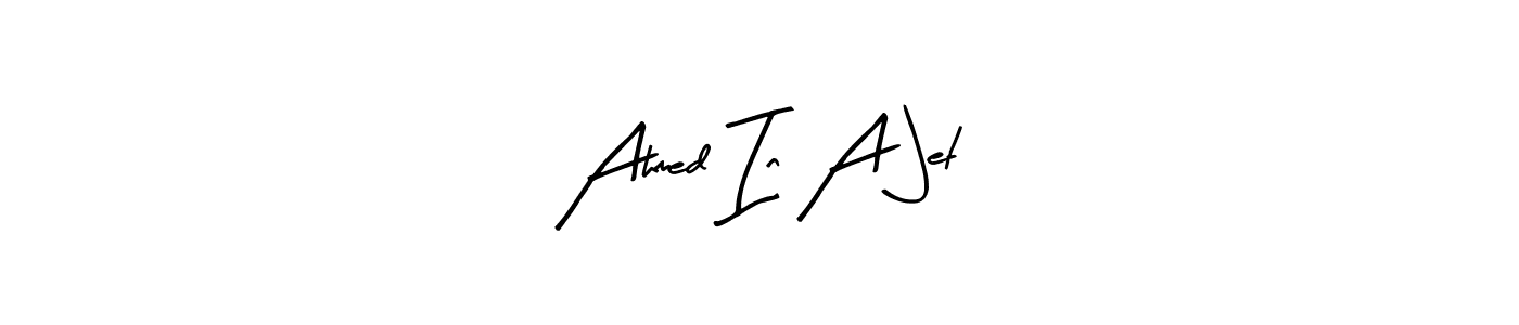 if you are searching for the best signature style for your name Ahmed In A Jet. so please give up your signature search. here we have designed multiple signature styles  using Arty Signature. Ahmed In A Jet signature style 8 images and pictures png