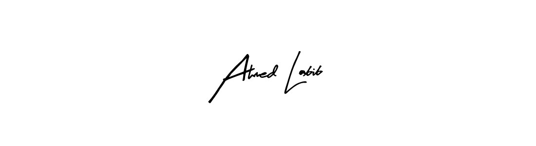 It looks lik you need a new signature style for name Ahmed Labib. Design unique handwritten (Arty Signature) signature with our free signature maker in just a few clicks. Ahmed Labib signature style 8 images and pictures png