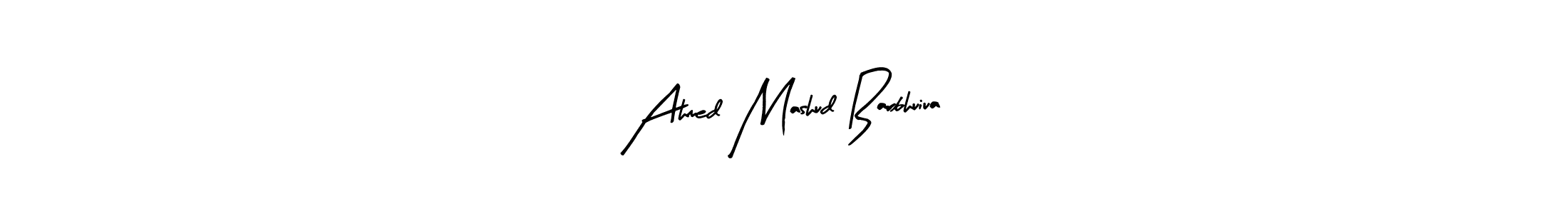 Make a beautiful signature design for name Ahmed Mashud Barbhuiua. Use this online signature maker to create a handwritten signature for free. Ahmed Mashud Barbhuiua signature style 8 images and pictures png