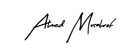 Download transparent PNG signature for name Ahmed Musahrof styled with Arty Signature font. Ready to paste directly into PDF and Word agreements. Ahmed Musahrof signature style 8 images and pictures png