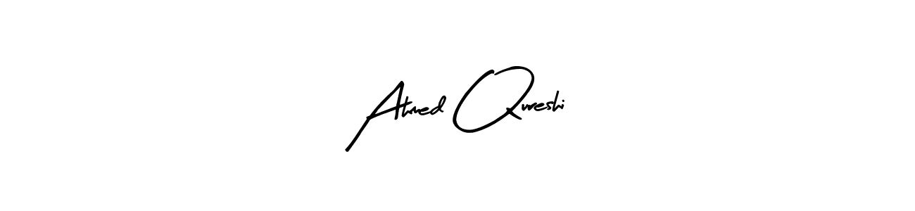 Make a beautiful signature design for name Ahmed Qureshi. Use this online signature maker to create a handwritten signature for free. Ahmed Qureshi signature style 8 images and pictures png