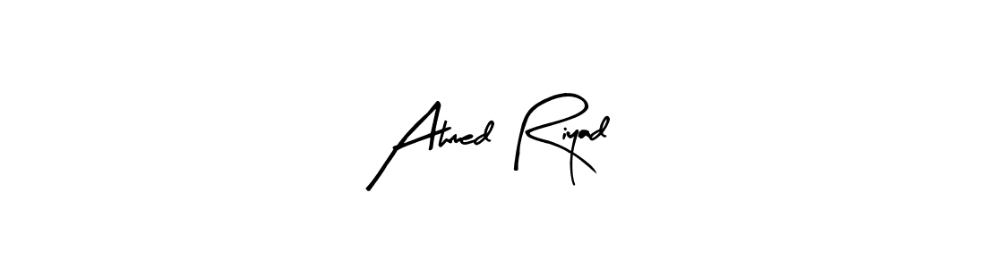 The best way (Arty Signature) to make a short signature is to pick only two or three words in your name. The name Ahmed Riyad include a total of six letters. For converting this name. Ahmed Riyad signature style 8 images and pictures png