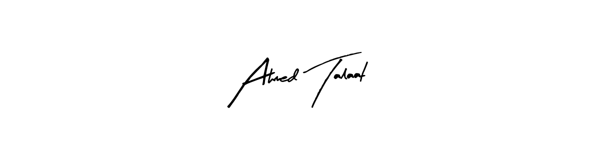 Design your own signature with our free online signature maker. With this signature software, you can create a handwritten (Arty Signature) signature for name Ahmed Talaat. Ahmed Talaat signature style 8 images and pictures png