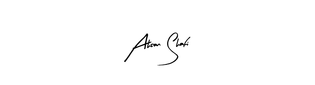 It looks lik you need a new signature style for name Ahsan Shafi. Design unique handwritten (Arty Signature) signature with our free signature maker in just a few clicks. Ahsan Shafi signature style 8 images and pictures png