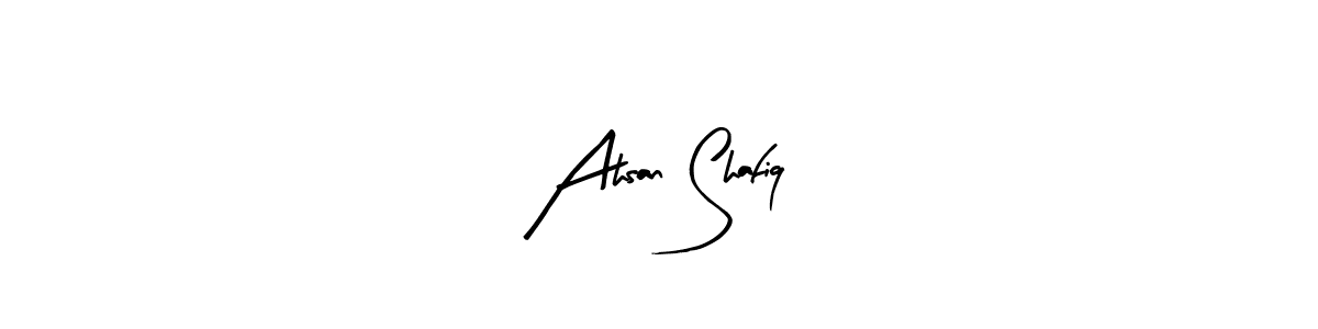 Also we have Ahsan Shafiq name is the best signature style. Create professional handwritten signature collection using Arty Signature autograph style. Ahsan Shafiq signature style 8 images and pictures png