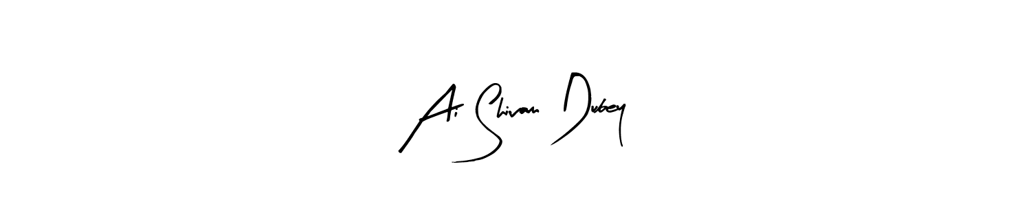 The best way (Arty Signature) to make a short signature is to pick only two or three words in your name. The name Ai Shivam Dubey include a total of six letters. For converting this name. Ai Shivam Dubey signature style 8 images and pictures png