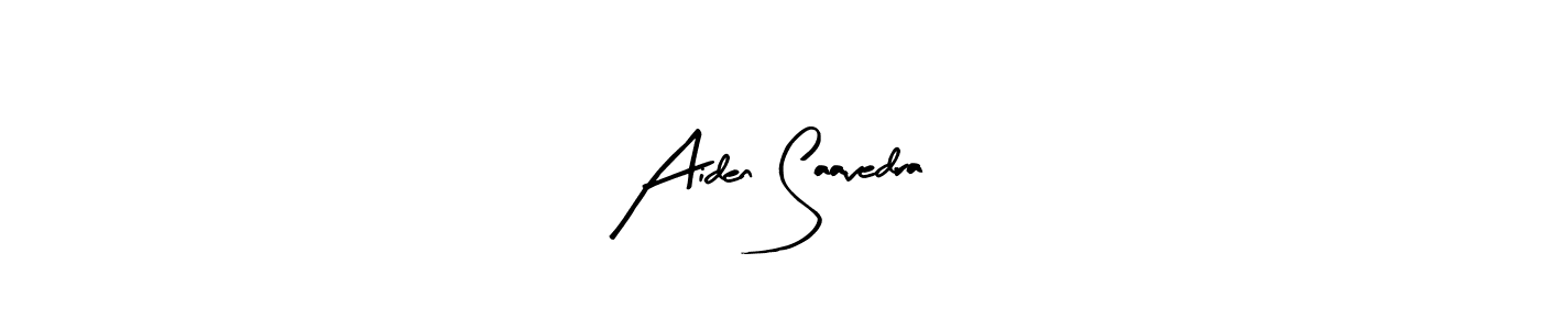 Aiden Saavedra stylish signature style. Best Handwritten Sign (Arty Signature) for my name. Handwritten Signature Collection Ideas for my name Aiden Saavedra. Aiden Saavedra signature style 8 images and pictures png