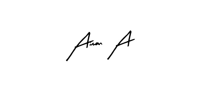 Make a short Aiman A signature style. Manage your documents anywhere anytime using Arty Signature. Create and add eSignatures, submit forms, share and send files easily. Aiman A signature style 8 images and pictures png