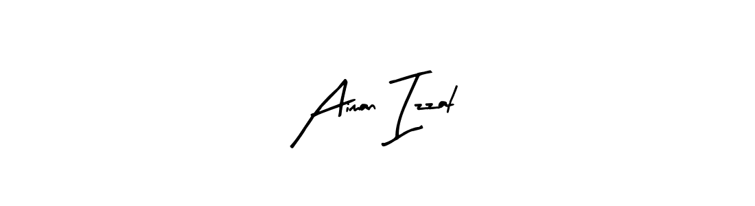 How to Draw Aiman Izzat signature style? Arty Signature is a latest design signature styles for name Aiman Izzat. Aiman Izzat signature style 8 images and pictures png