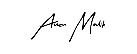 Create a beautiful signature design for name Aimen Malik. With this signature (Arty Signature) fonts, you can make a handwritten signature for free. Aimen Malik signature style 8 images and pictures png