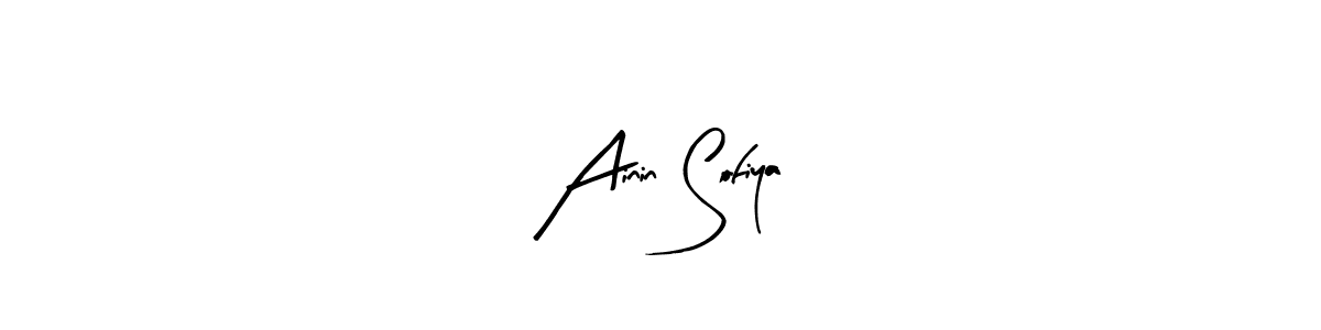 Use a signature maker to create a handwritten signature online. With this signature software, you can design (Arty Signature) your own signature for name Ainin Sofiya. Ainin Sofiya signature style 8 images and pictures png