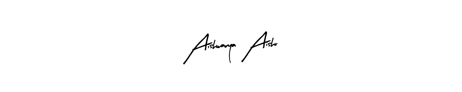 It looks lik you need a new signature style for name Aishwarya Aishu. Design unique handwritten (Arty Signature) signature with our free signature maker in just a few clicks. Aishwarya Aishu signature style 8 images and pictures png