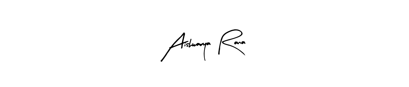 Also we have Aishwarya Rana name is the best signature style. Create professional handwritten signature collection using Arty Signature autograph style. Aishwarya Rana signature style 8 images and pictures png