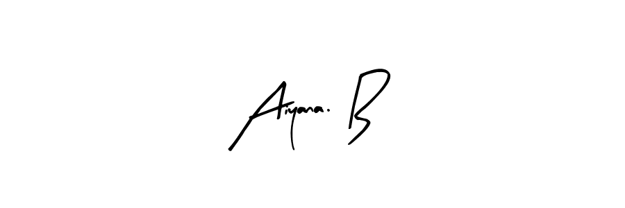 It looks lik you need a new signature style for name Aiyana. B. Design unique handwritten (Arty Signature) signature with our free signature maker in just a few clicks. Aiyana. B signature style 8 images and pictures png