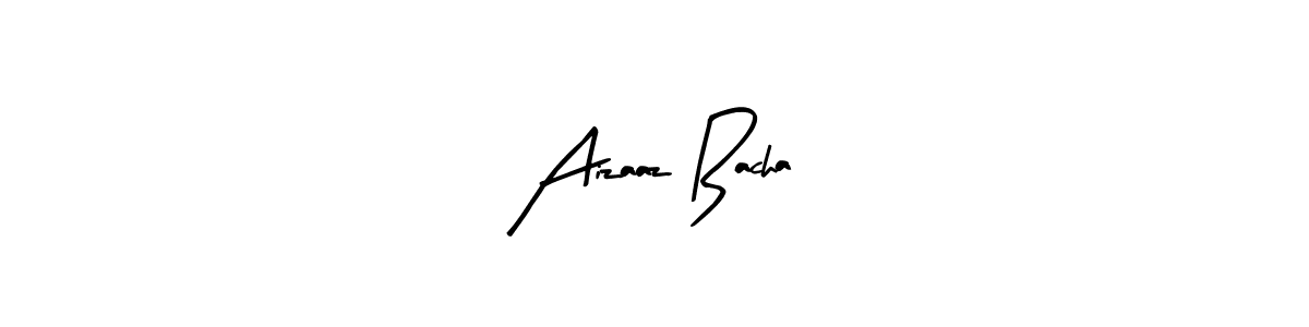 if you are searching for the best signature style for your name Aizaaz Bacha. so please give up your signature search. here we have designed multiple signature styles  using Arty Signature. Aizaaz Bacha signature style 8 images and pictures png