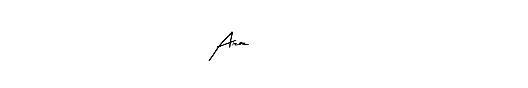 Create a beautiful signature design for name Aizaz اچکزئی. With this signature (Arty Signature) fonts, you can make a handwritten signature for free. Aizaz اچکزئی signature style 8 images and pictures png