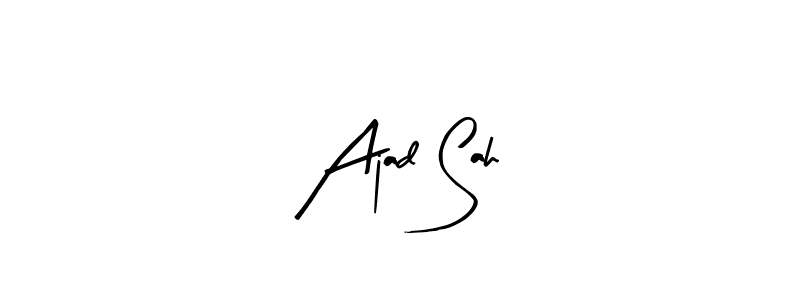 Also we have Ajad Sah name is the best signature style. Create professional handwritten signature collection using Arty Signature autograph style. Ajad Sah signature style 8 images and pictures png