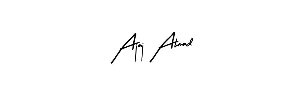 Make a short Ajaj Ahmad signature style. Manage your documents anywhere anytime using Arty Signature. Create and add eSignatures, submit forms, share and send files easily. Ajaj Ahmad signature style 8 images and pictures png