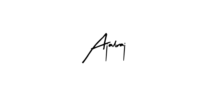 You should practise on your own different ways (Arty Signature) to write your name (Ajalraj) in signature. don't let someone else do it for you. Ajalraj signature style 8 images and pictures png